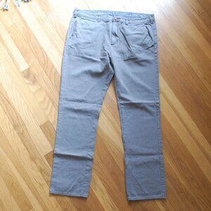 Bullhead Chinos Grey Skinny Tweed Trouser Pants